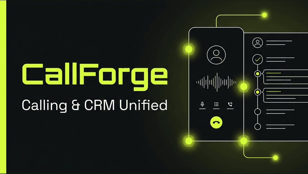 CallForge Horizontal Blog Banner