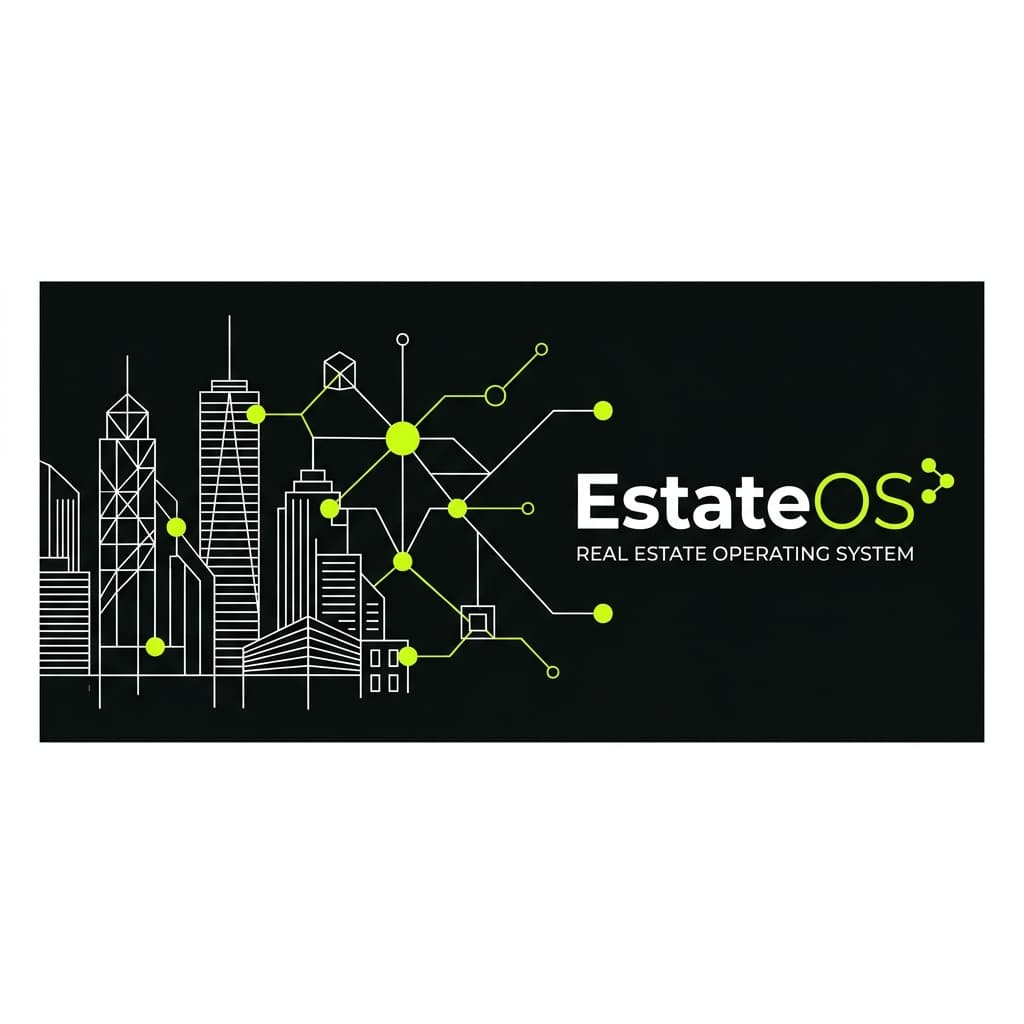 EstateOS Minimal Flat Graphic Design Banner