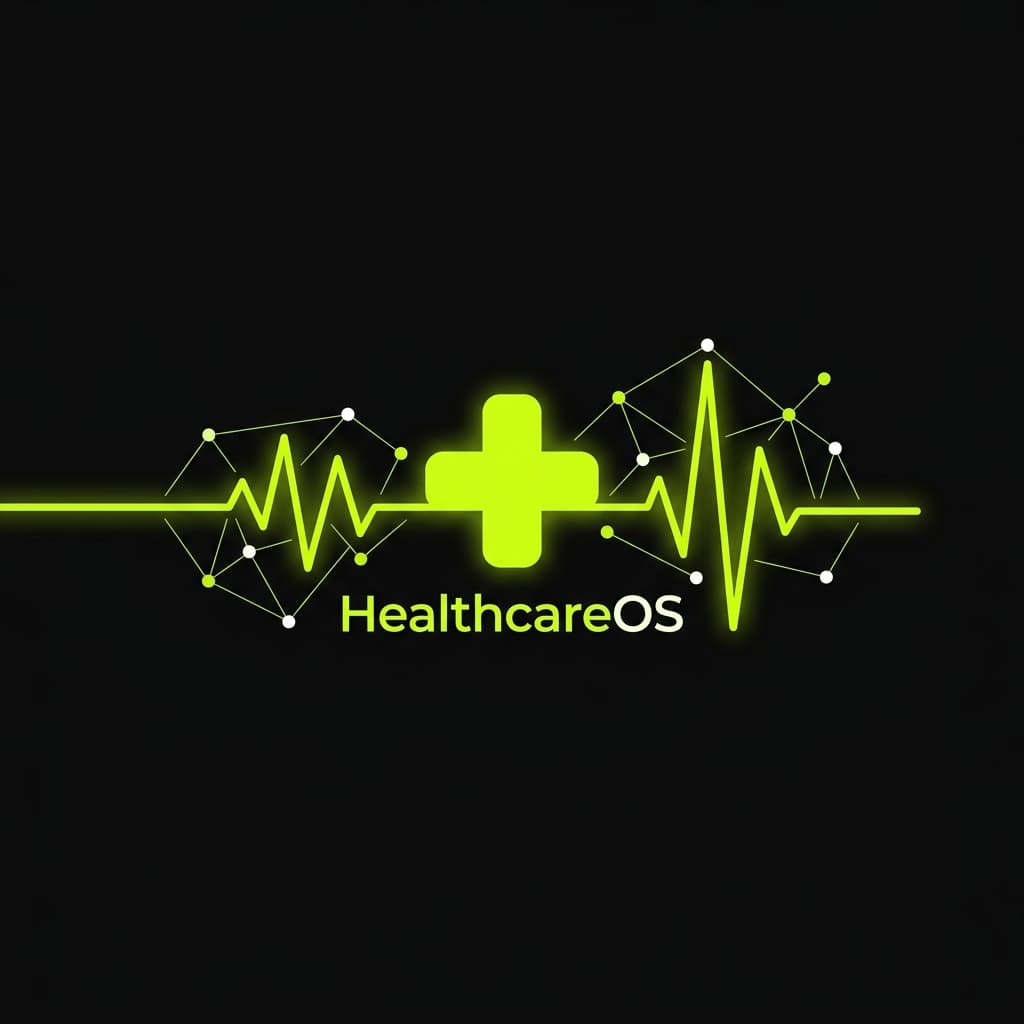 HealthcareOS Minimal Flat Graphic Design Banner